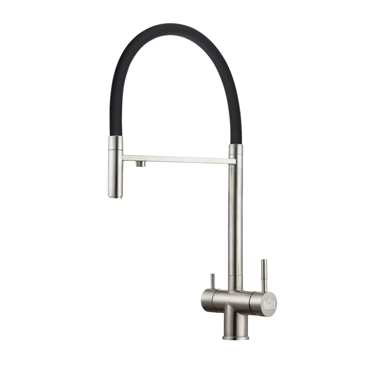 Смесител за кухня с гъвкав/огъващ се чучур