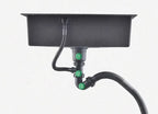Черна кухненска мивка с дясно крило неръждаема стомана 1.5 мм Nett NB-7848(R)